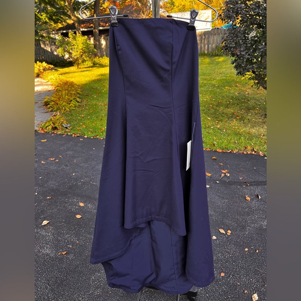 TOBI High Low Strapless Women’s Blue Dress